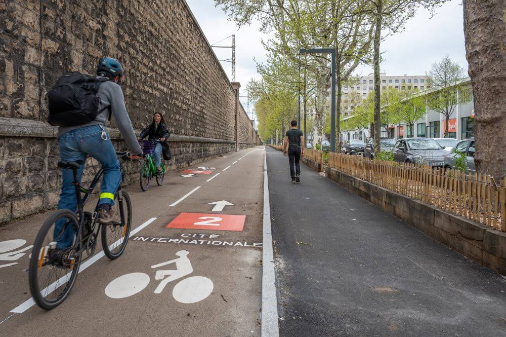 Photo de la Voie Lyonnaise 2 - boulevard Stalingrad (Villeurbanne)