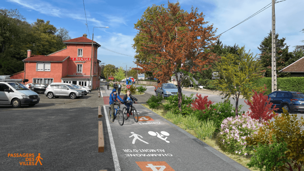 Aperçu de la Voie Lyonnaise 4 - Relais de la Bascule (Dardilly)